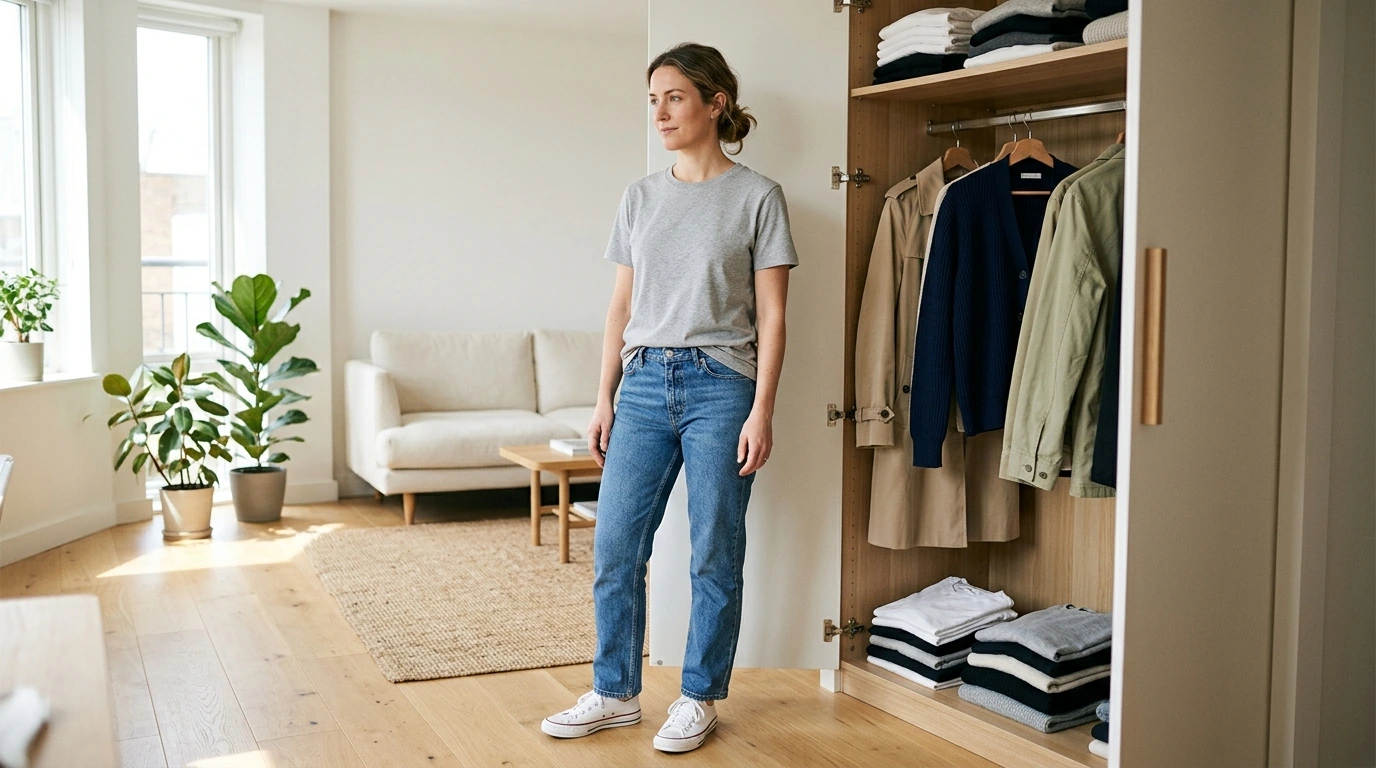 Simple Cotton Tee for Women: Short Sleeve Everyday Staple