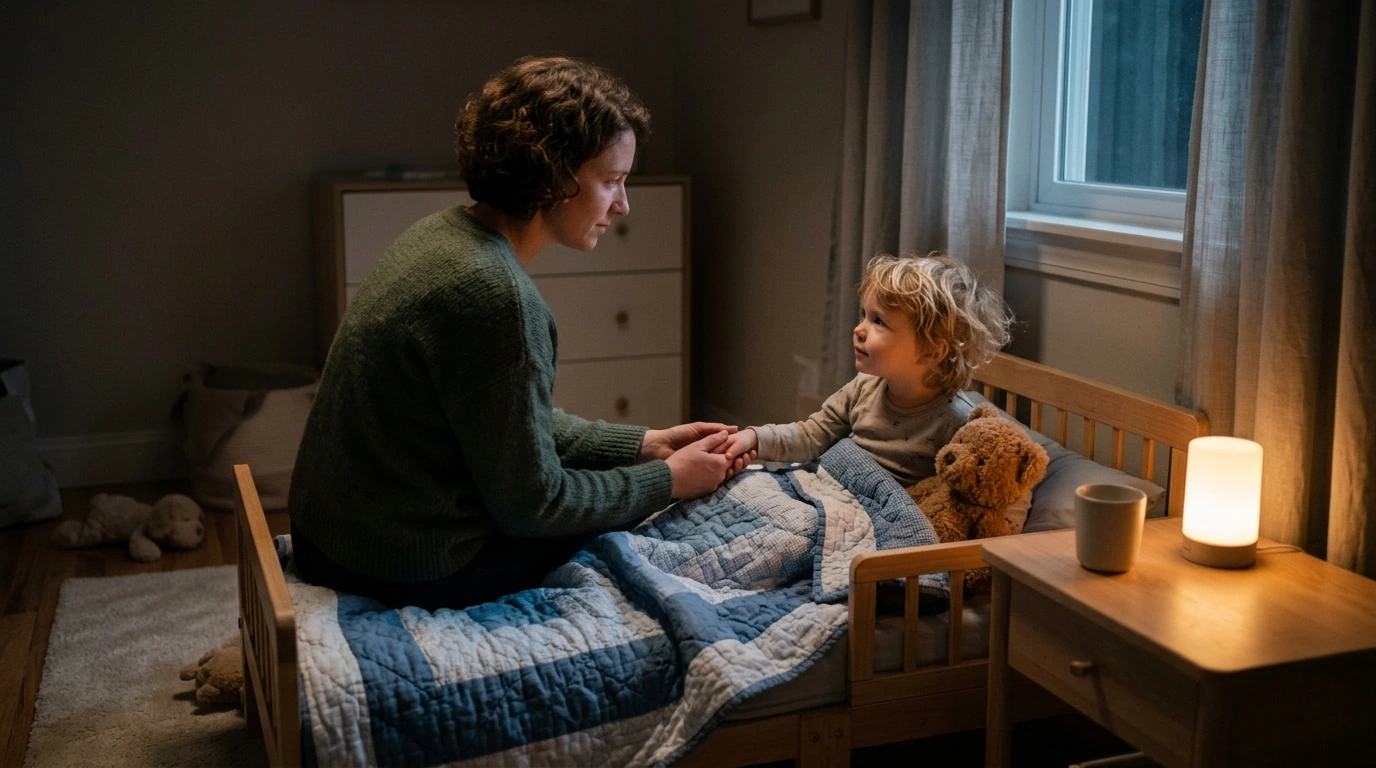 Toddler Nightmares: Calm Comfort Tips + 7-Day Plan