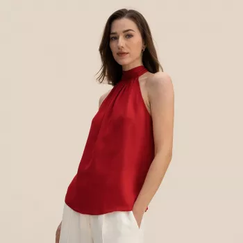 Silk Halter Tank Top Guide: Fit, Styling & Care